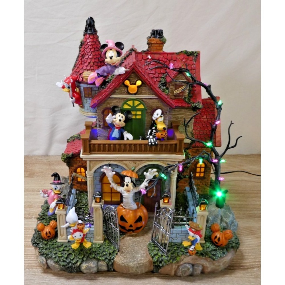 Disney Halloween Party House with Lights and Music